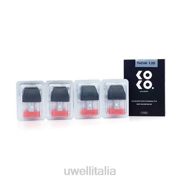 Best UWELL Flavours - UWELL CALIBURN KOKO cialde (confezione da 4) RJHB95 1,2ohm
