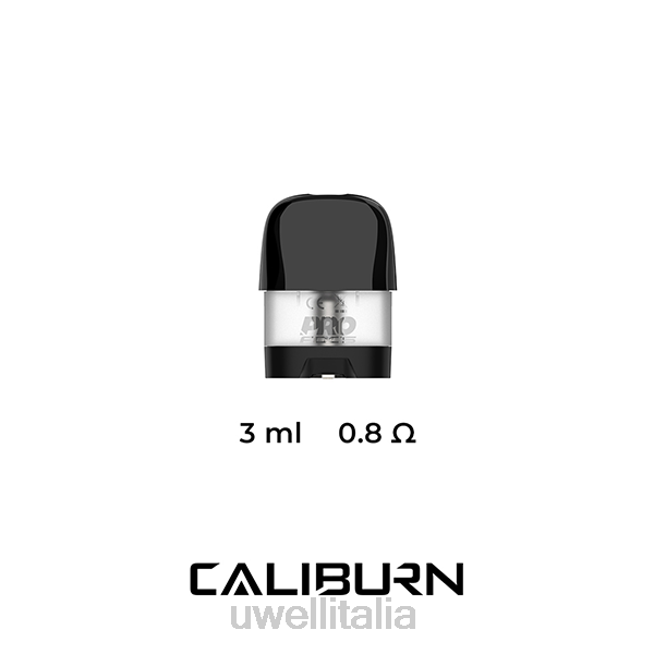 UWELL Disposable Vape - UWELL CALIBURN X cialde sostitutive | 2 pacchi RJHB46 0,8ohm