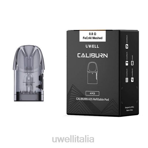 UWELL Puffs - UWELL CALIBURN A3 cialde sostitutive | Confezione da 4 RJHB19 0,8ohm2