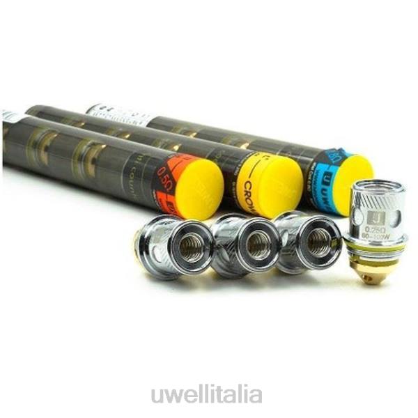 UWELL Online Shop - UWELL CROWN 2 Bobine di ricambio (confezione da 4) RJHB260 sus316 parallelo 0,25ohm