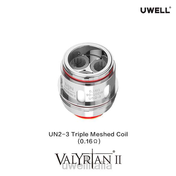 un2-3 tripla maglia 0,16ohm