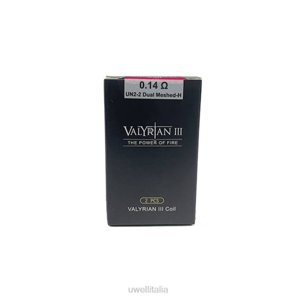 UWELL Online Shop - UWELL VALYRIAN 3 bobine di ricambio | 2 pacchi RJHB20 fecrai 0,14ohm