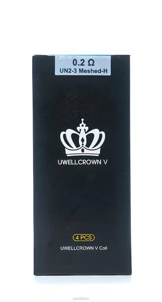 UWELL Puffs - UWELL CROWN V bobina | Confezione da 4 RJHB69 un2-3 con maglia da 0,2ohm