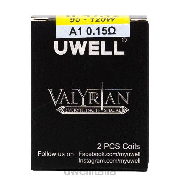 UWELL Puffs - UWELL VALYRIAN Bobina di ricambio (confezione da 2) RJHB259 a1 0,15ohm