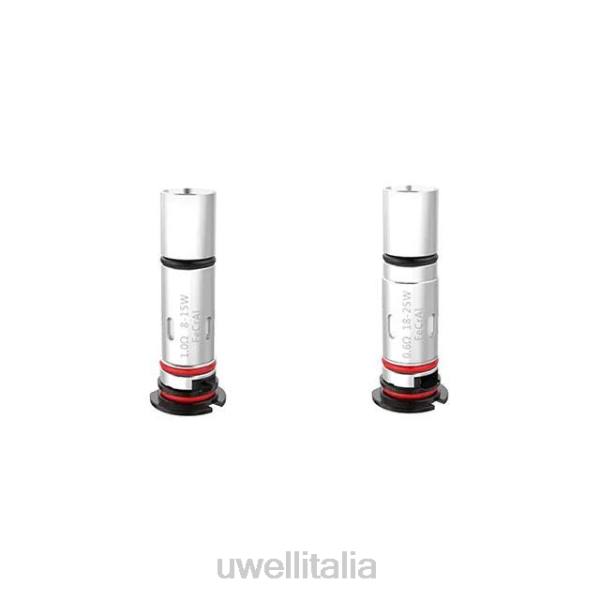 UWELL Roma - UWELL VALYRIAN Bobine di ricambio per pod (confezione da 4) RJHB33 1,0ohm mtl