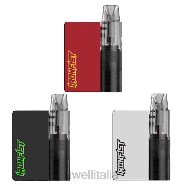UWELL E Cig - UWELL CALIBURN IRONFIST L capsula mod RJHB158 argento metallizzato