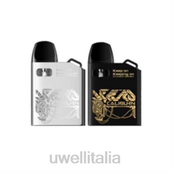 Best UWELL Flavours - UWELL CALIBURN AK2 corredo | 15w RJHB85 nero classico