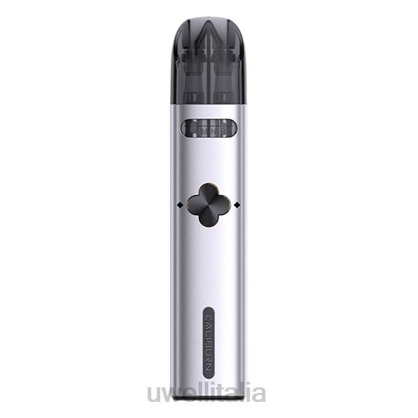 Best UWELL Flavours - UWELL CALIBURN EXPLORER kit (sistema a cialde) RJHB165 argento