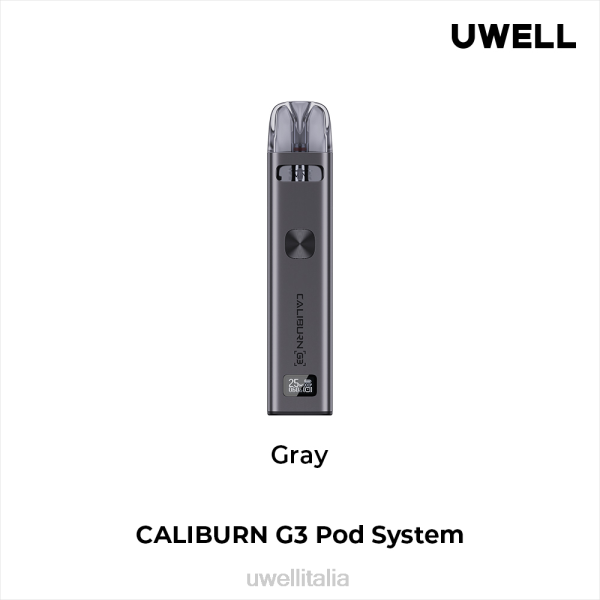 Best UWELL Flavours - UWELL CALIBURN G3 kit RJHB135 grigio