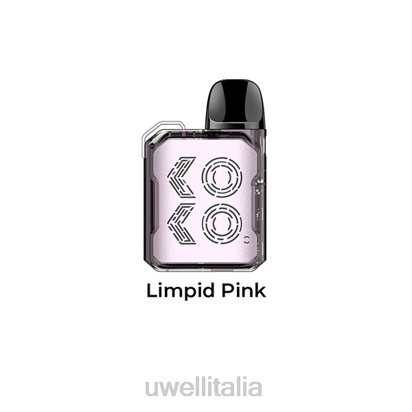 Best UWELL Flavours - UWELL CALIBURN GK2 kit cialda RJHB105 grigio limpido