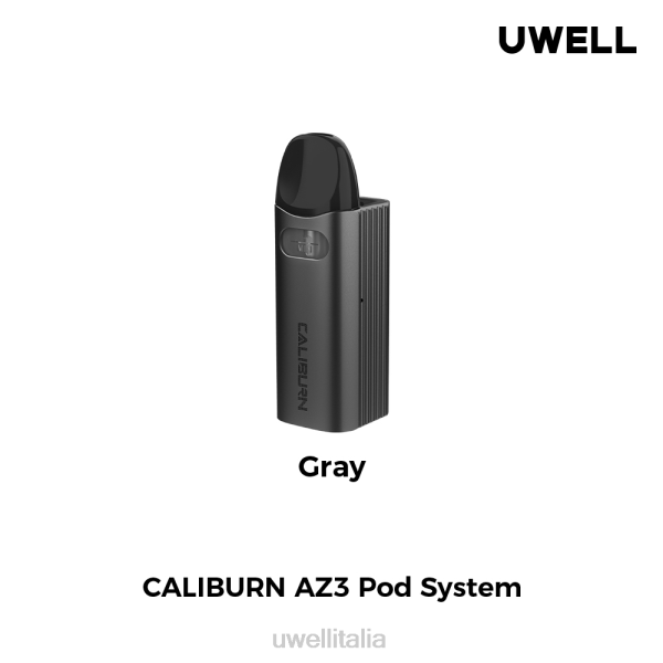 UWELL Disposable Vape - UWELL CALIBURN AZ3 kit (sistema a cialde) RJHB146 grigio