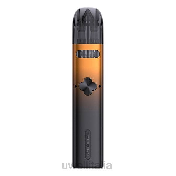 UWELL Disposable Vape - UWELL CALIBURN EXPLORER kit (sistema a cialde) RJHB166 arancione/nero