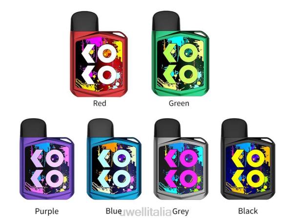 UWELL E Cig - UWELL CALIBURN KOKO PRIME kit capsula 15w RJHB178 nero