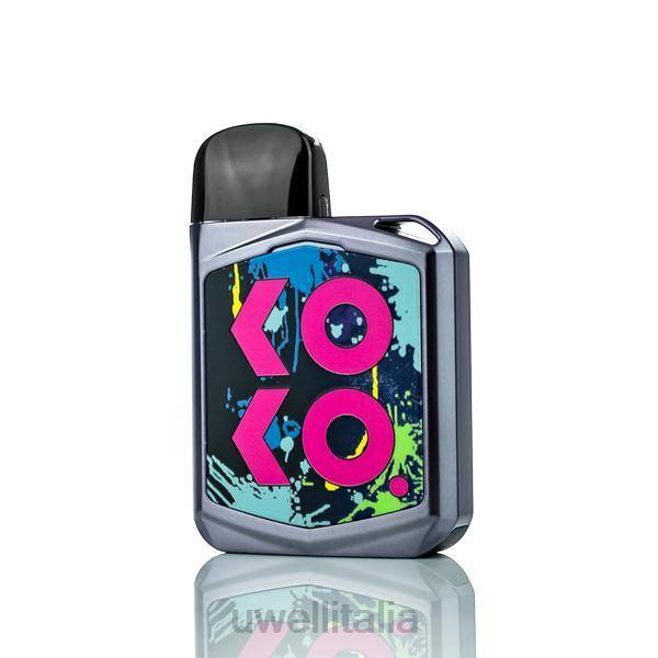 UWELL E Cig - UWELL CALIBURN KOKO PRIME kit capsula 15w RJHB178 nero