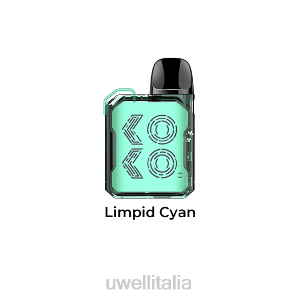 UWELL Italia - UWELL CALIBURN GK2 kit cialda RJHB101 ciano limpido