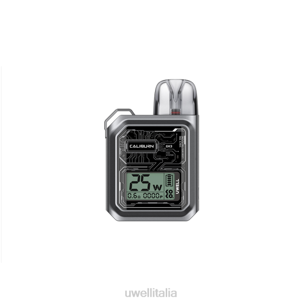 UWELL Italia - UWELL CALIBURN GK3 sistema a cialde RJHB171 argento
