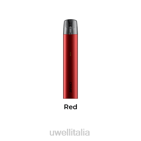 UWELL E Cig - UWELL CRAVAT sistema a cialde RJHB78 rosso