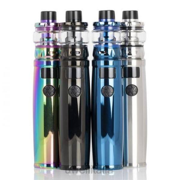 UWELL E Cig - UWELL NUNCHAKU 2 Kit da 100 W RJHB358 argento