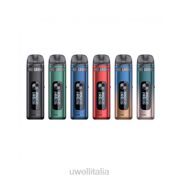 UWELL Roma - UWELL CROWN X sistema di kit pod RJHB233 nero