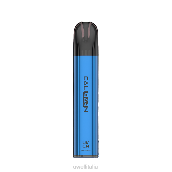 UWELL Disposable Vape - UWELL CALIBURN vaporizzatore usa e getta bar c800 RJHB326 razz blu