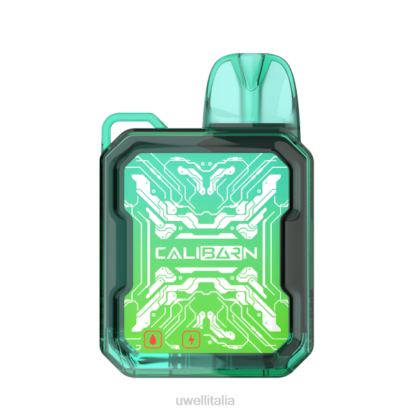 UWELL E Cig - UWELL CALIBURN vaporizzatore usa e getta bar b6000 RJHB278 menta fresca