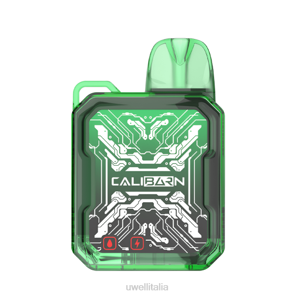 UWELL E Cig - UWELL CALIBURN vaporizzatore usa e getta bar b6000 RJHB278 menta fresca